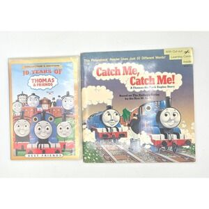 Thomas & Friends, 10 Years of Thomas DVD and Catch Me, Catch Me Book